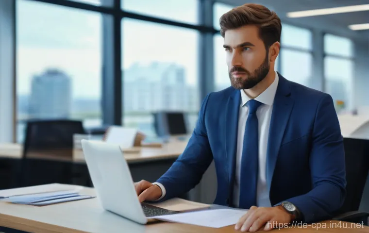 공인회계사 직무 스트레스 관리 - Here are three image prompts in English, designed to be detailed and adhere to your guidelines: