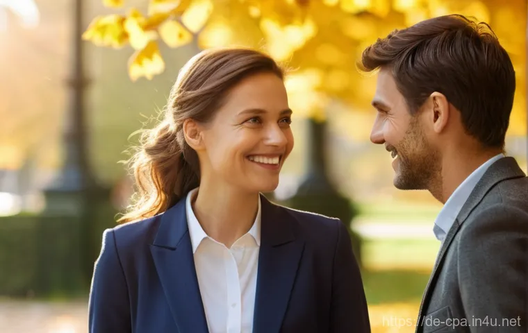 CPA 취득을 위한 스터디 파트너 찾기 - **Prompt:** Two young German adults, a man and a woman in their late twenties, are seated at a well-...